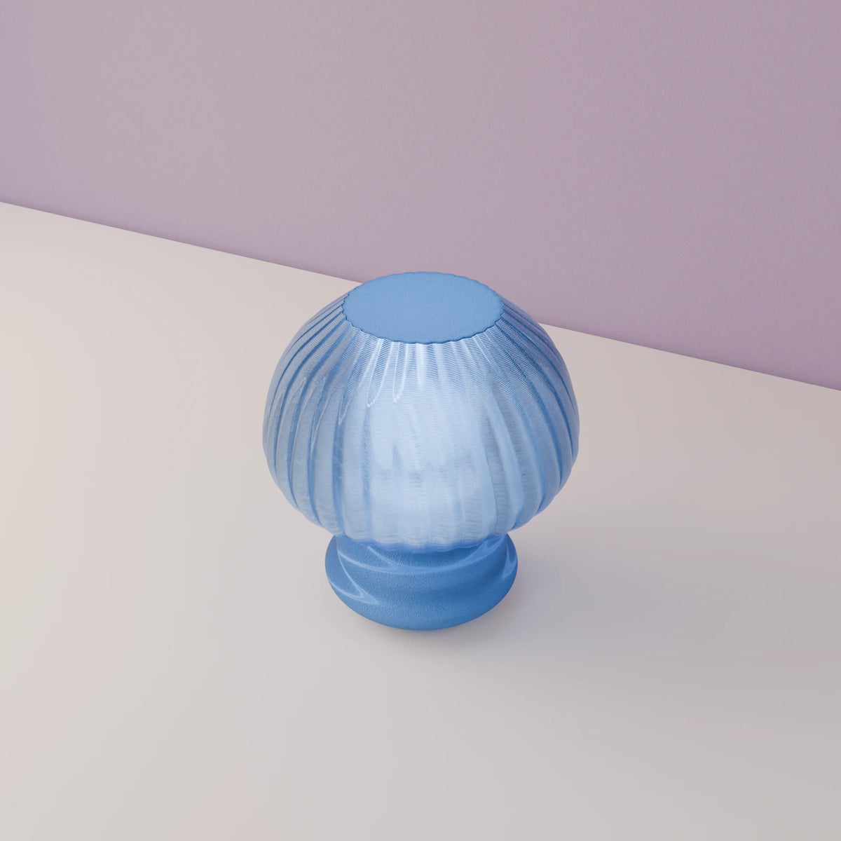 The rounded lamp