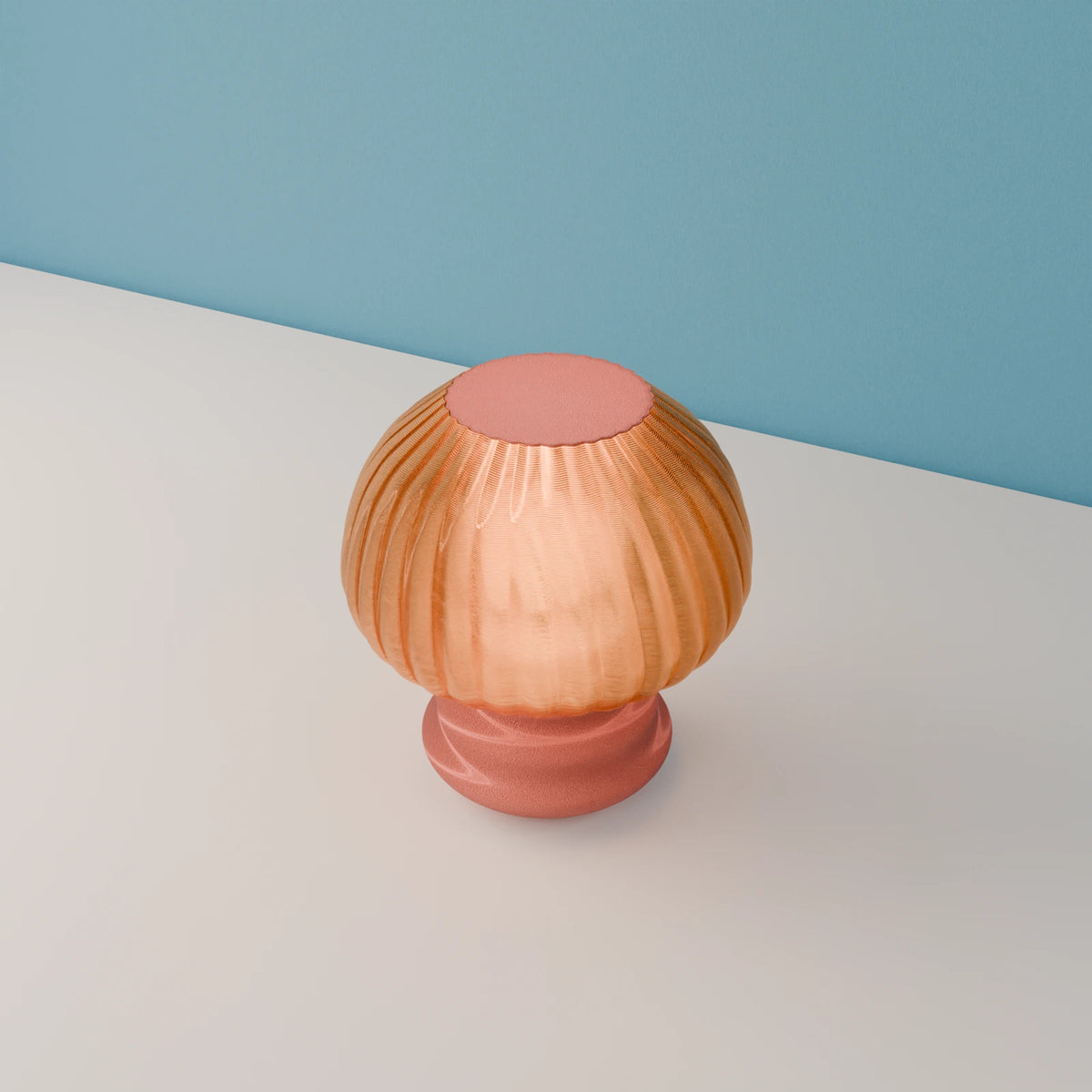 The rounded lamp